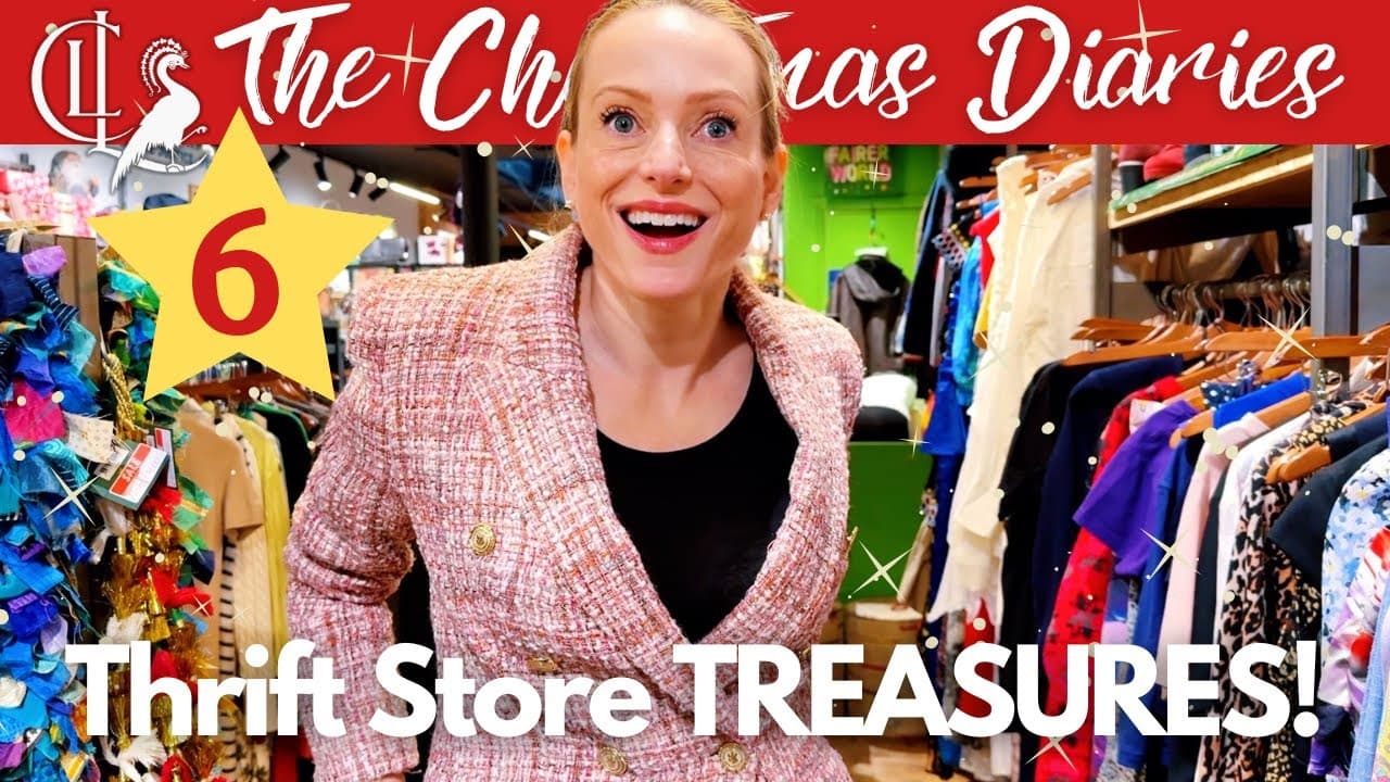 🎄Finding Sustainable Christmas Gifts at the Charity Shops!🎄