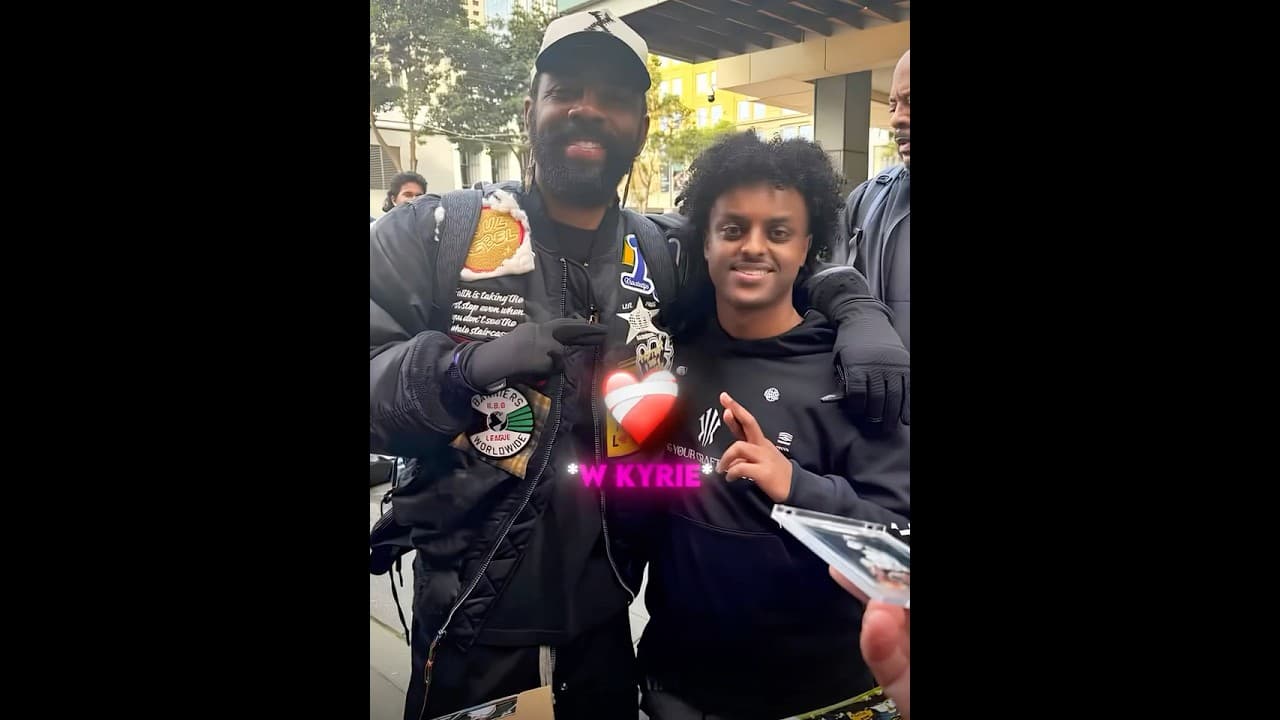 Kyrie Showing REAL LOVE To Fans ❤️‍🩹🥰