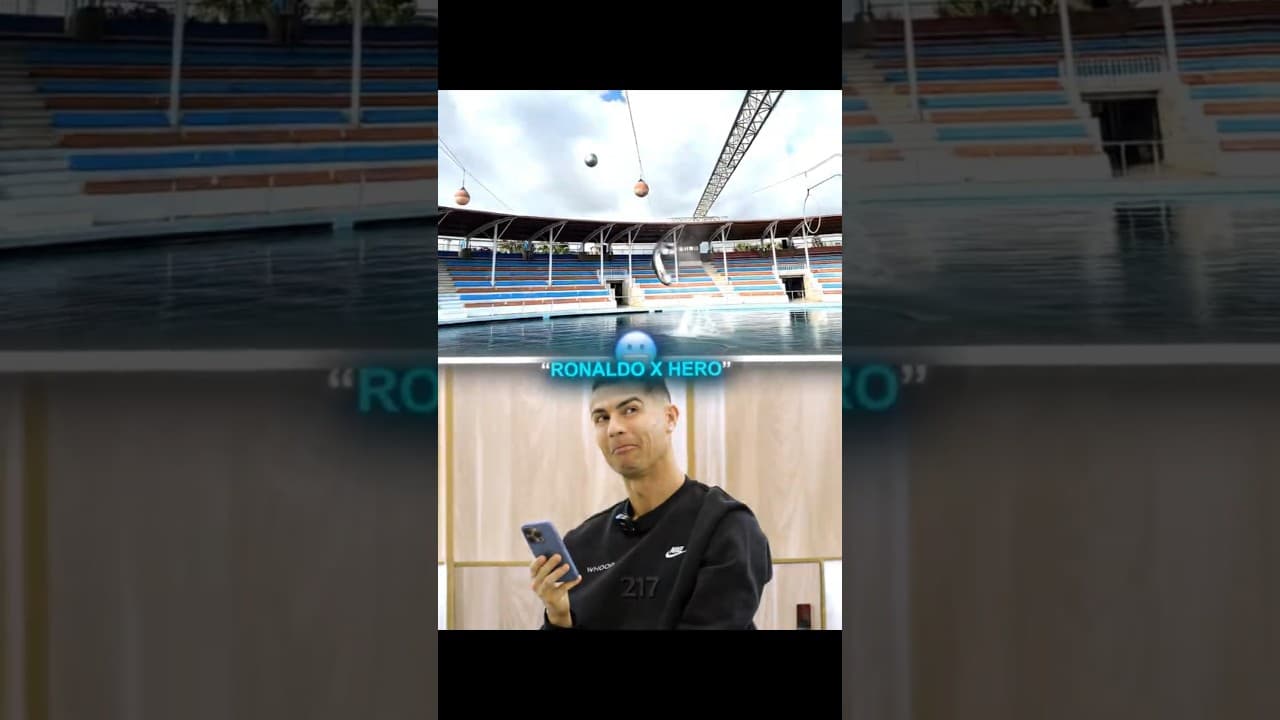 Ronaldo And His Dolphin Fan 👀🐬