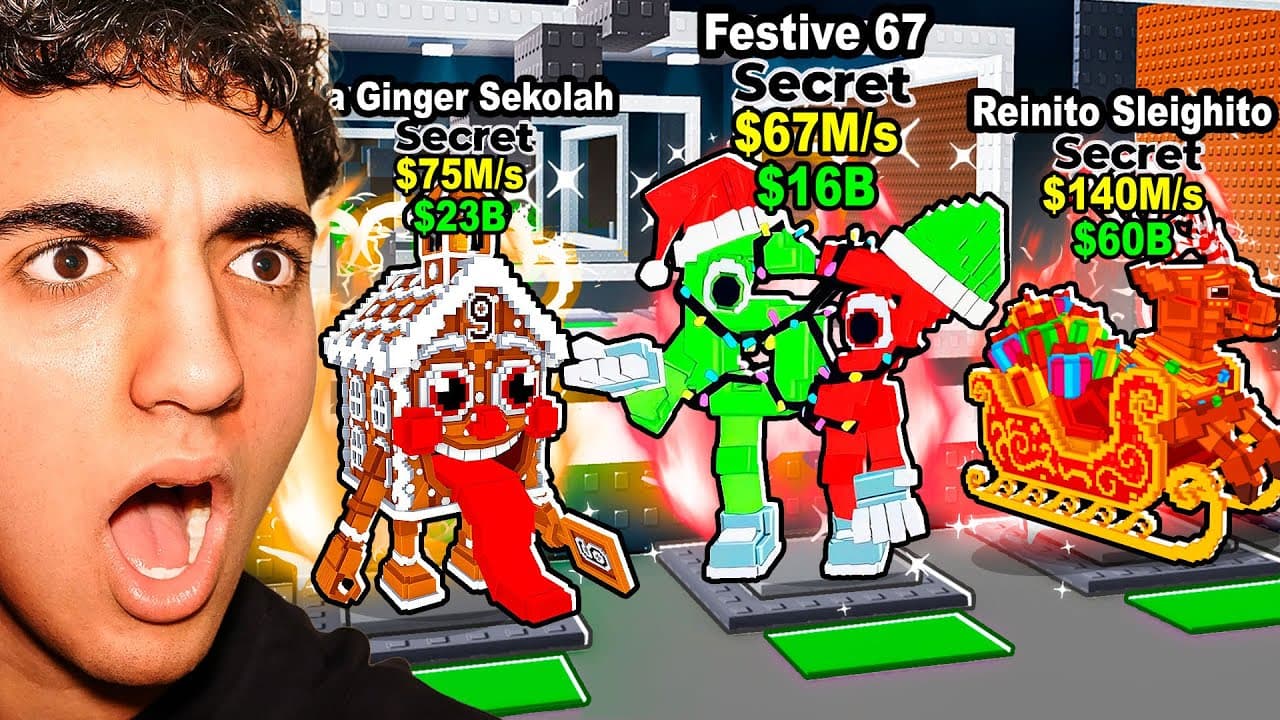 I Stole All The NEWEST NORTH POLE BRIANROTS!