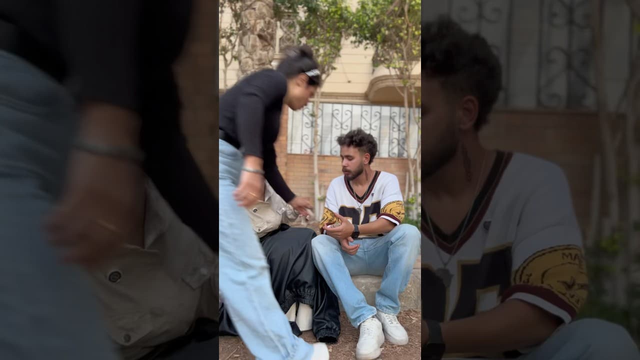 لما الظهر يلعب معاك صدفه👌