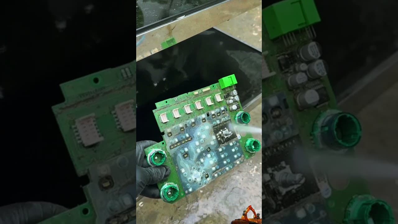 Cleaning car #memes #asmr #satisfying