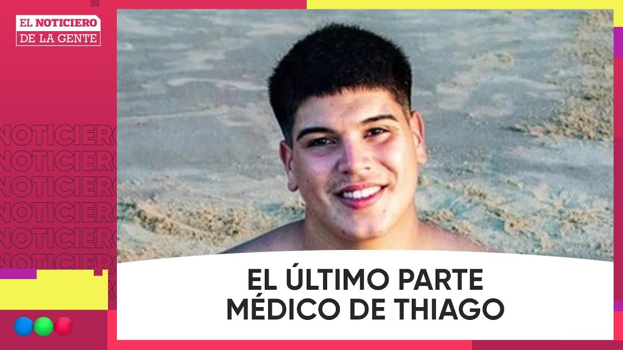 Thiago Medina: qué dice el último parte médico - Telefe Noticias