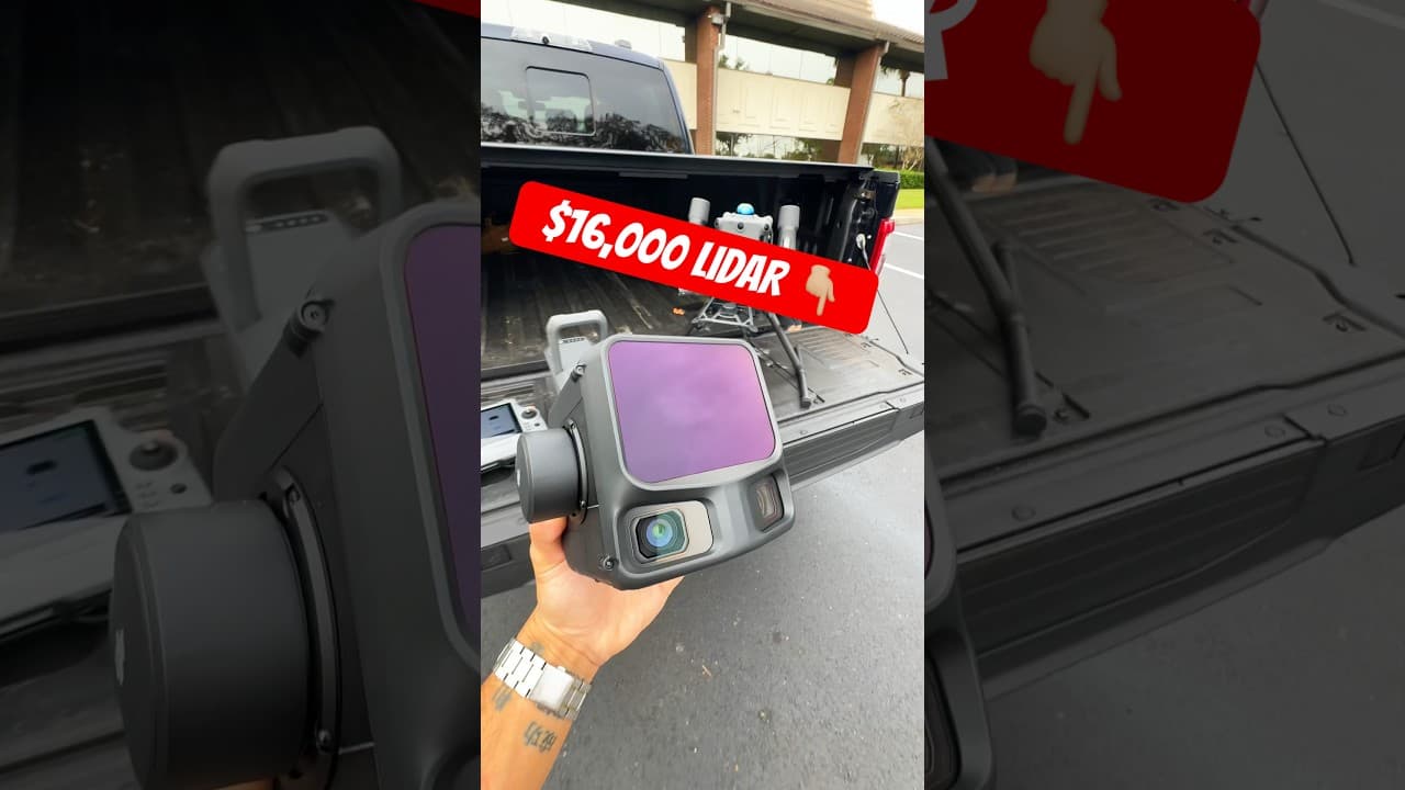 The NEW #dji L3 #lidar system is now here!