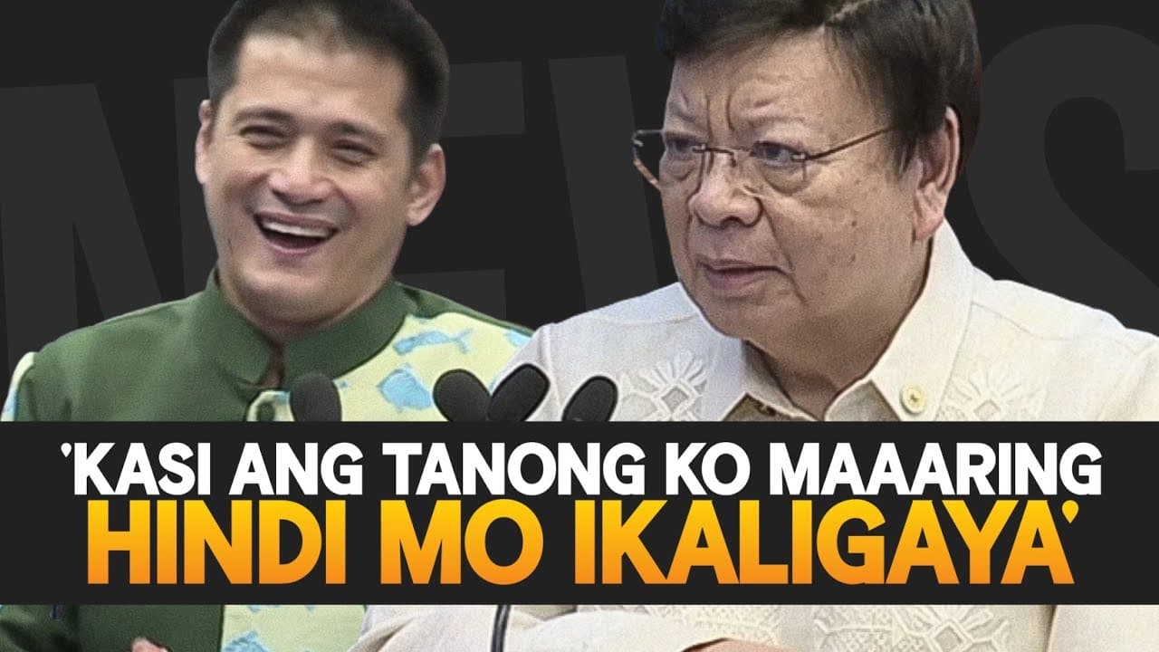 Senator Marcoleta interpellates Senator Padilla's privilege speech | DAE News Philippines