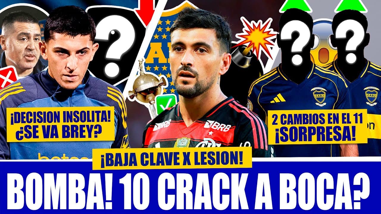 😱 La NUEVA JOYA ARGENTINA a BOCA? ► SORPRESA de RUSSO en el 11 ► CAVANI LESIONADO ► 10 CRACK A BOCA?