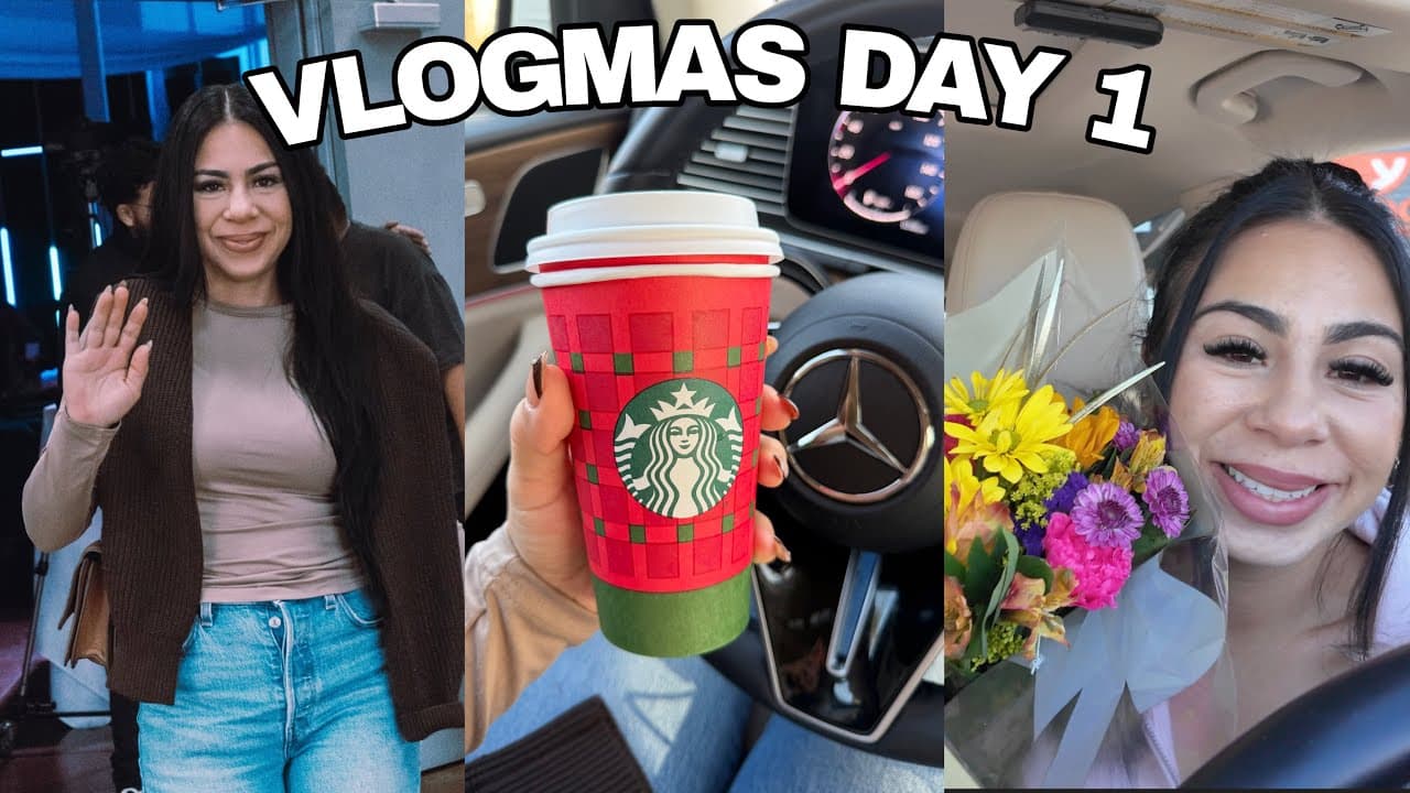 VLOGMAS DAY 1 : Spend the weekend with me 