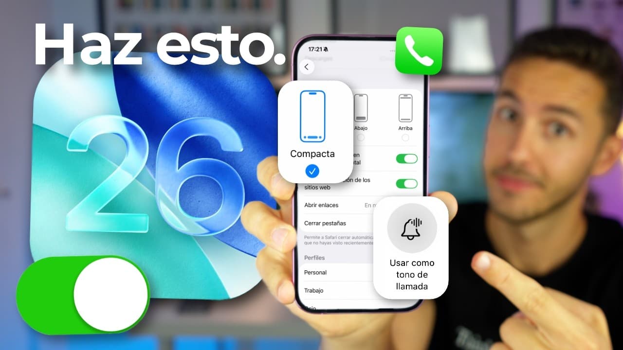 Haz estas 15 COSAS después de ACTUALIZAR a iOS 26 ✅