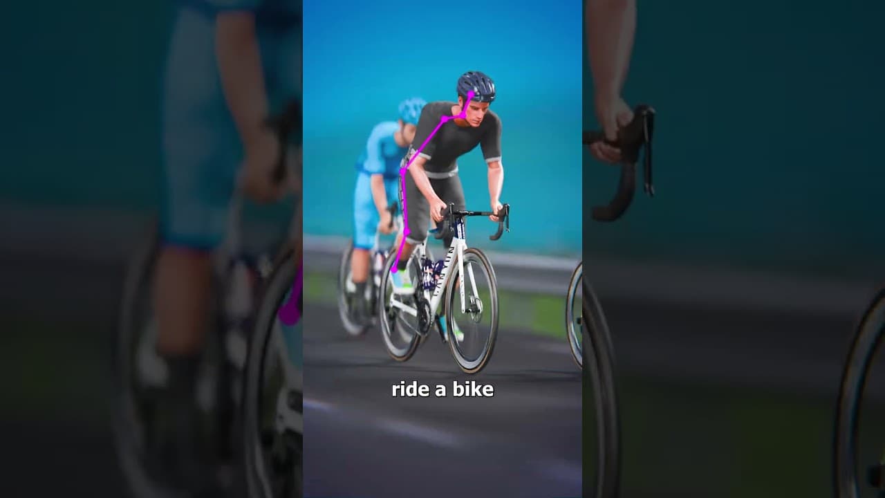 Cyclist Wins Race By Planking 😮