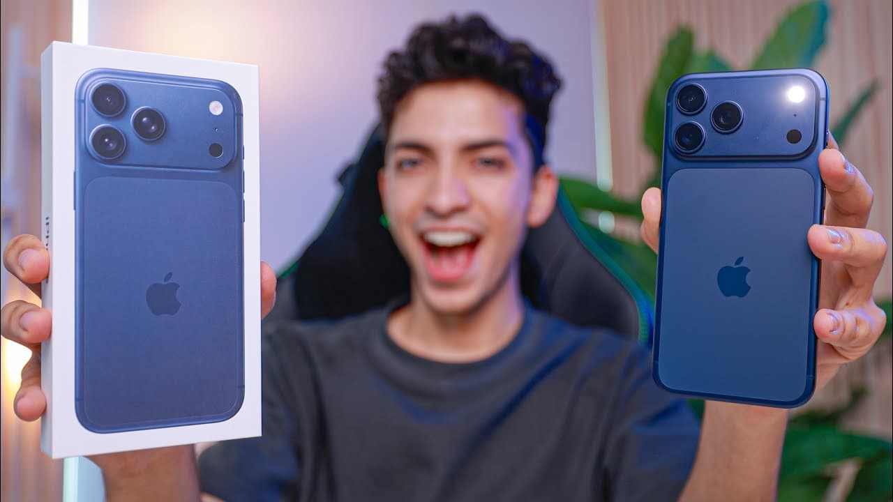 وأخيييرآ أول يوم مع iPhone 17 PRO MAX🤯🔥🔥🔥ايفوني الشخصي الجديد😍