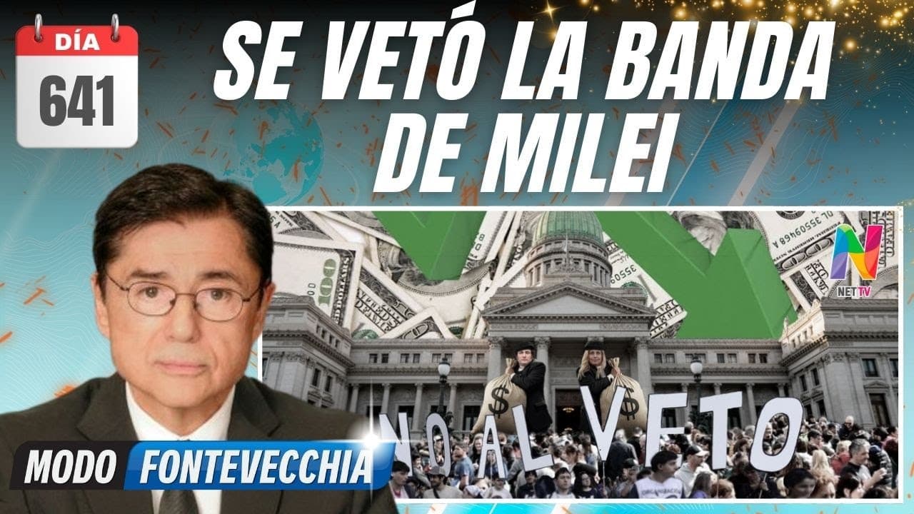 El veto al veto: Milei quedó suspendido en el aire | Jorge Fontevecchia