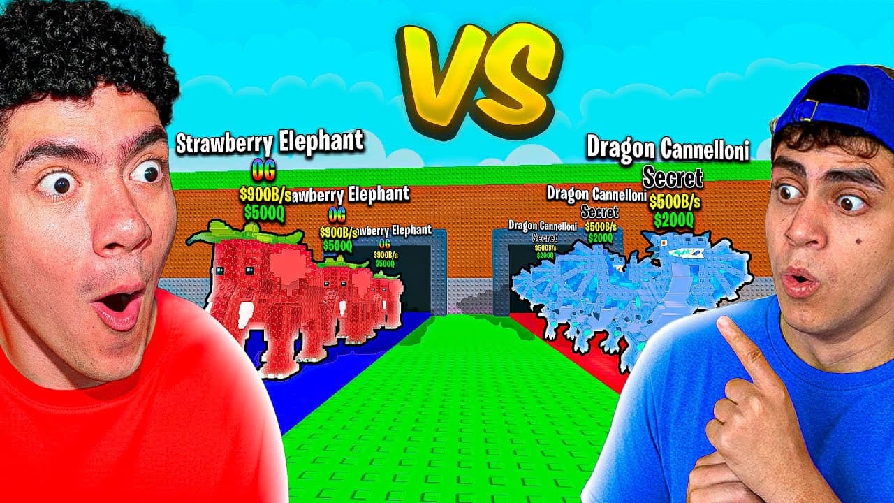 THEDONATO vs JEANKI en DOS FILAS en STEAL A BRAINROT 😱 ¿QUIEN GANARÁ?