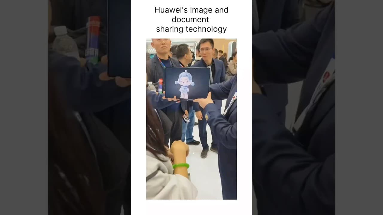 Huawei's image and document sharing technology🤯