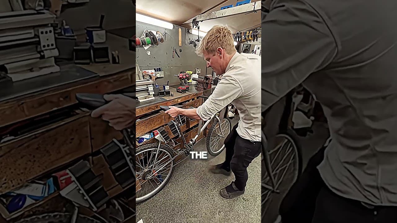 200iq Bike Upgrade 🤯 (@realcolinfurze IG)