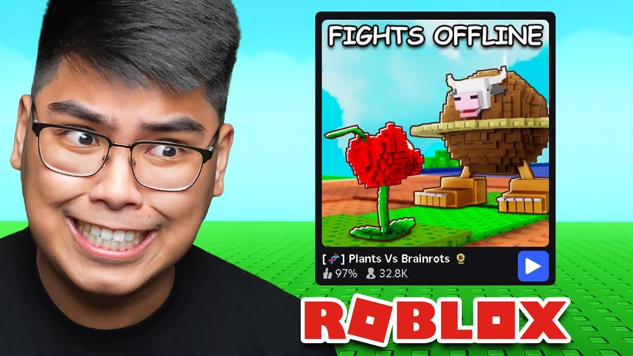 NEW BRAINROT GAME?! - PLANTS VS BRAINROT | ROBLOX