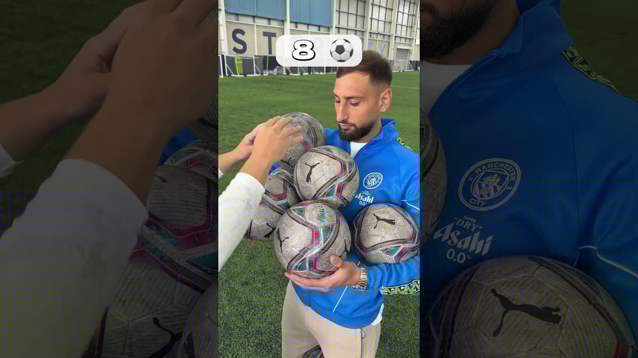 How Many Footballs Can Donnarumma Hold? 🧤