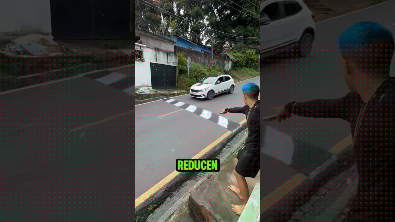El Truco 3D que Detuvo a Todos los Coches 😯