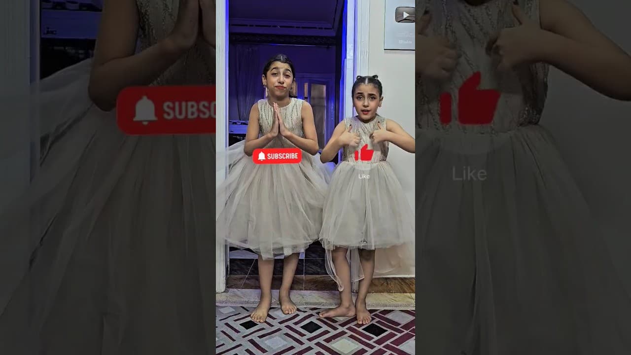 مش عارفة لبست ازاي الفستان 🫣 اختي غيارة اوي اوي