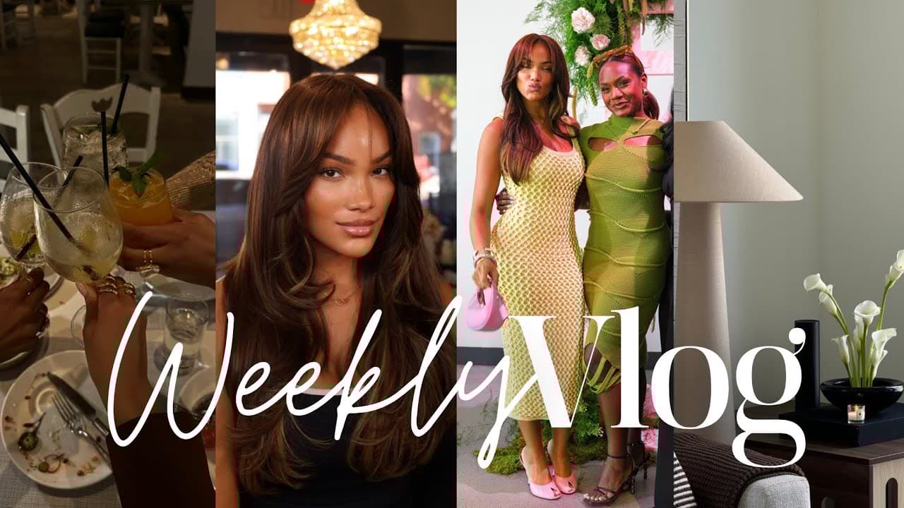 weekly vlog | new hair + apartment hunting + panel speaking + new flowers & more | allyiahsface vlog