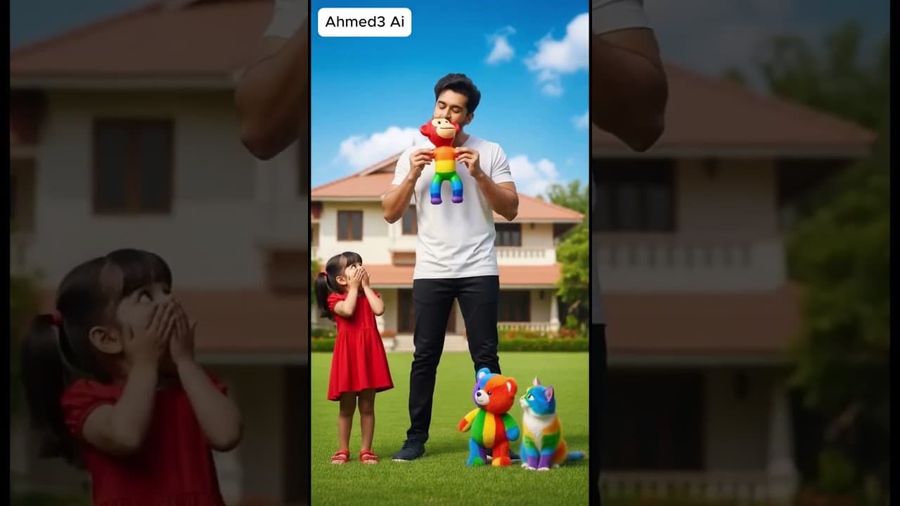 ماما كلت مصاصه القطه واتحولت لقطه 😲😱#viral