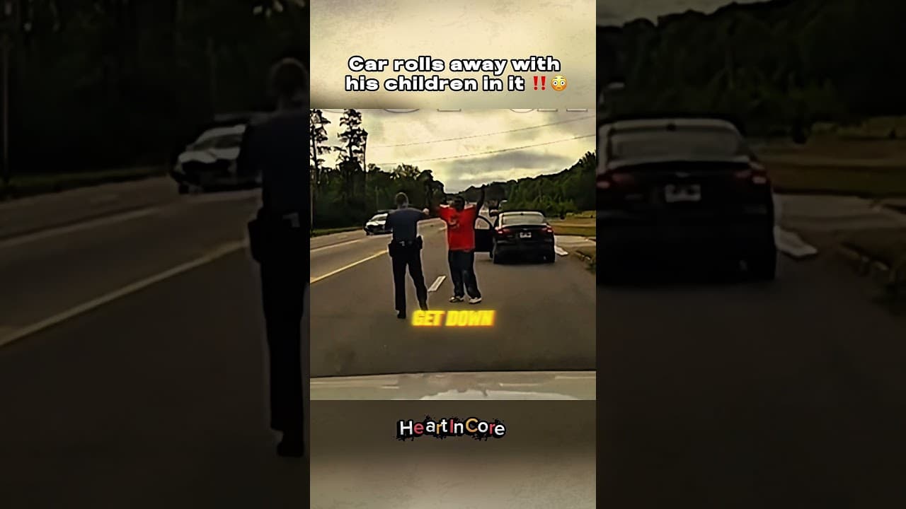 The Cops should’ve let him stop the car with his children inside😭 #hopecore #shorts #cops #hurt