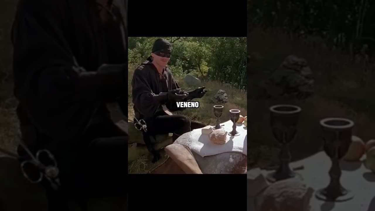 ¿Cuál copa de vino está envenenada? #peliculas #shorts #cine #series