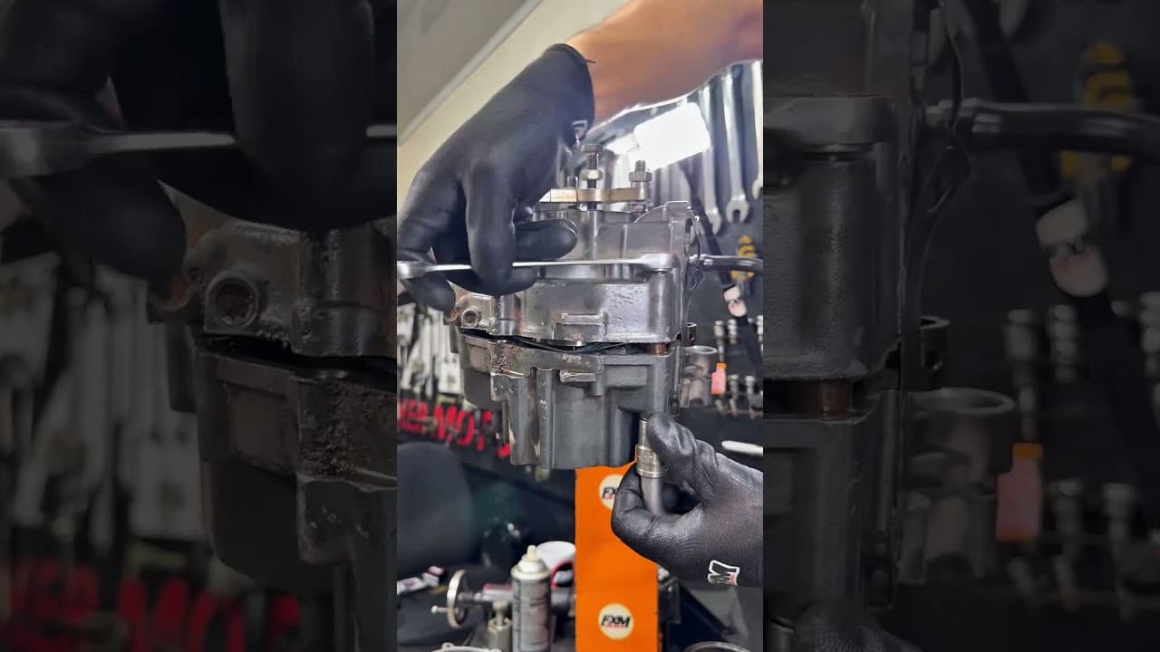 Separar carcasas del Centro motor 🤔Guia técnica rápido y seguro 🔥 #motorcycle #mecanica #motor