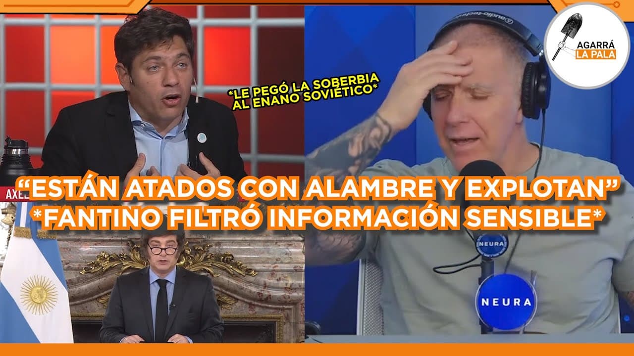 FANTINO FILTRÓ INFORMACIÓN SENSIBLE DE LA EMBOSCADA K HACIA MILEI: "ATADOS CON ALAMBRE, EXPLOTAN"