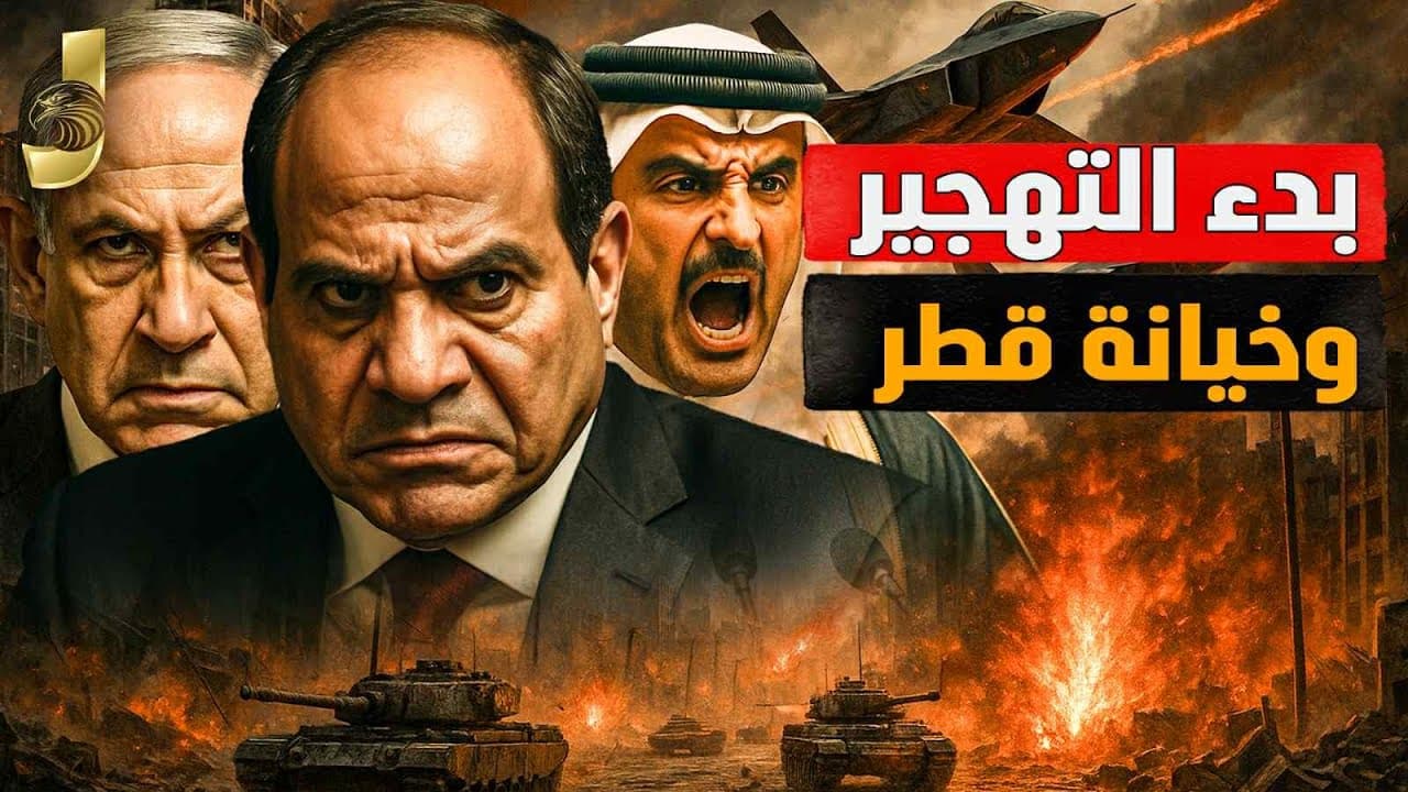 "نتنياهو يرد على تهديد السيسي | غزو غزة والجيش المصري يتحرك |و خيانة قطر"