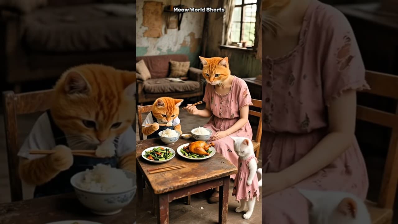 ليه ماما بتحب اخويا مياو أكتر مني؟ 🐱💔 #يوتيوب_شورتس #قطط #قصة_قصيرة #cartoon #cat #cats #قصة_مؤثرة