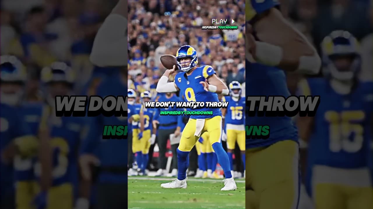 Matthew Stafford On How Far He Can Throw A Football 🤯