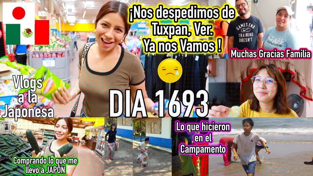 TODO ESTO Hicieron en el CAMPAMENTO 🇲🇽 + ¡ADIÓS TUXPAN! Llegó la despedida 🥹 - Ruthi San ♡ 16-08-25