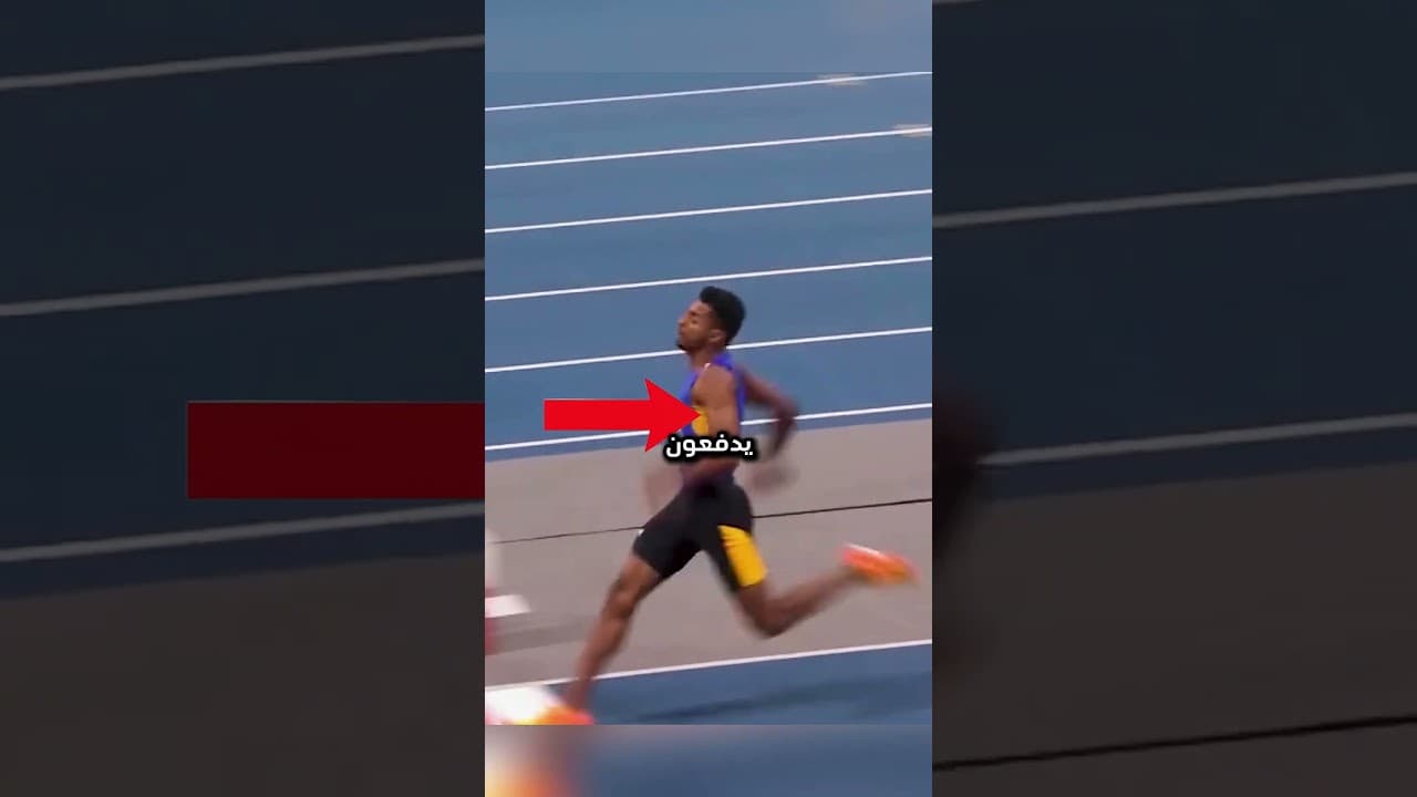 هل هذه أذكى طريقة للغش في الوثب الطويل؟🧐 #shorts