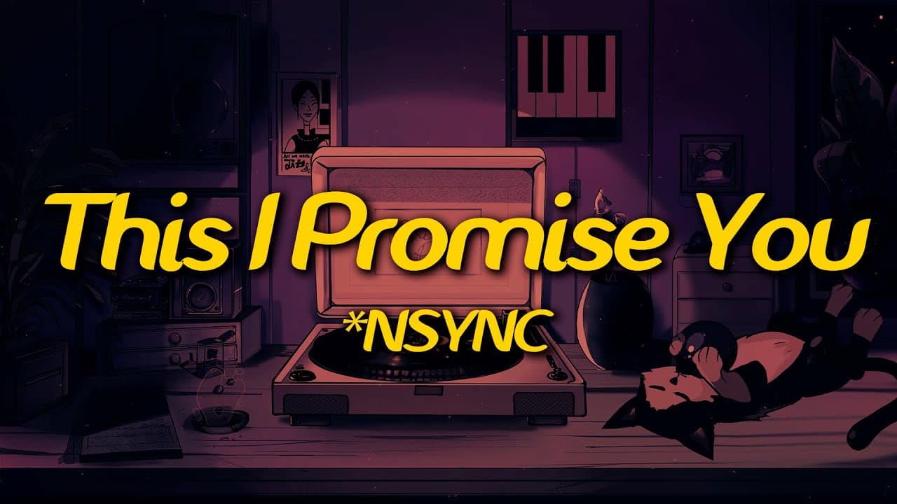 *NSYNC - This I Promise You (Lyrics)