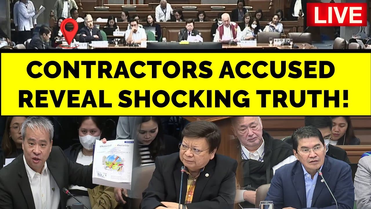 Philippines Senate LIVE: Contractor Admit Visiting Erwin Tulfo's Office for a Project | Manila |N18G