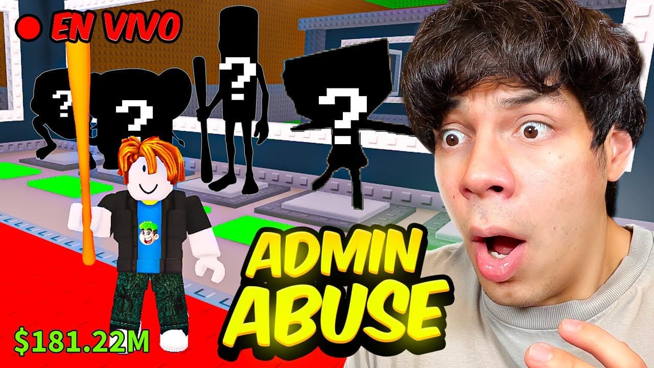 🔴 EVENTO MEXICANO ADMIN ABUSE ROBLOX! CONSIGUIENDO LOS NUEVOS BRAINROT - Yair17