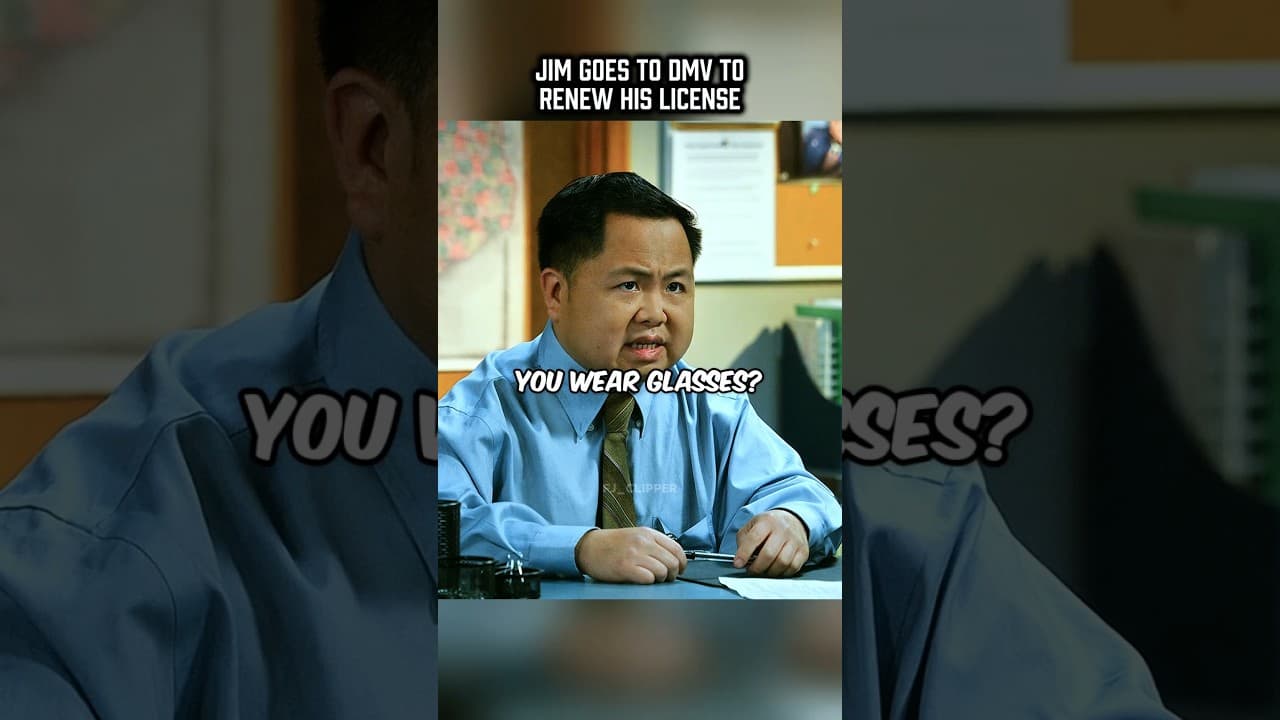 Jim goes to DMV to renew his license - Georgie and Mandy first marriage s02e07 #shorts #movie