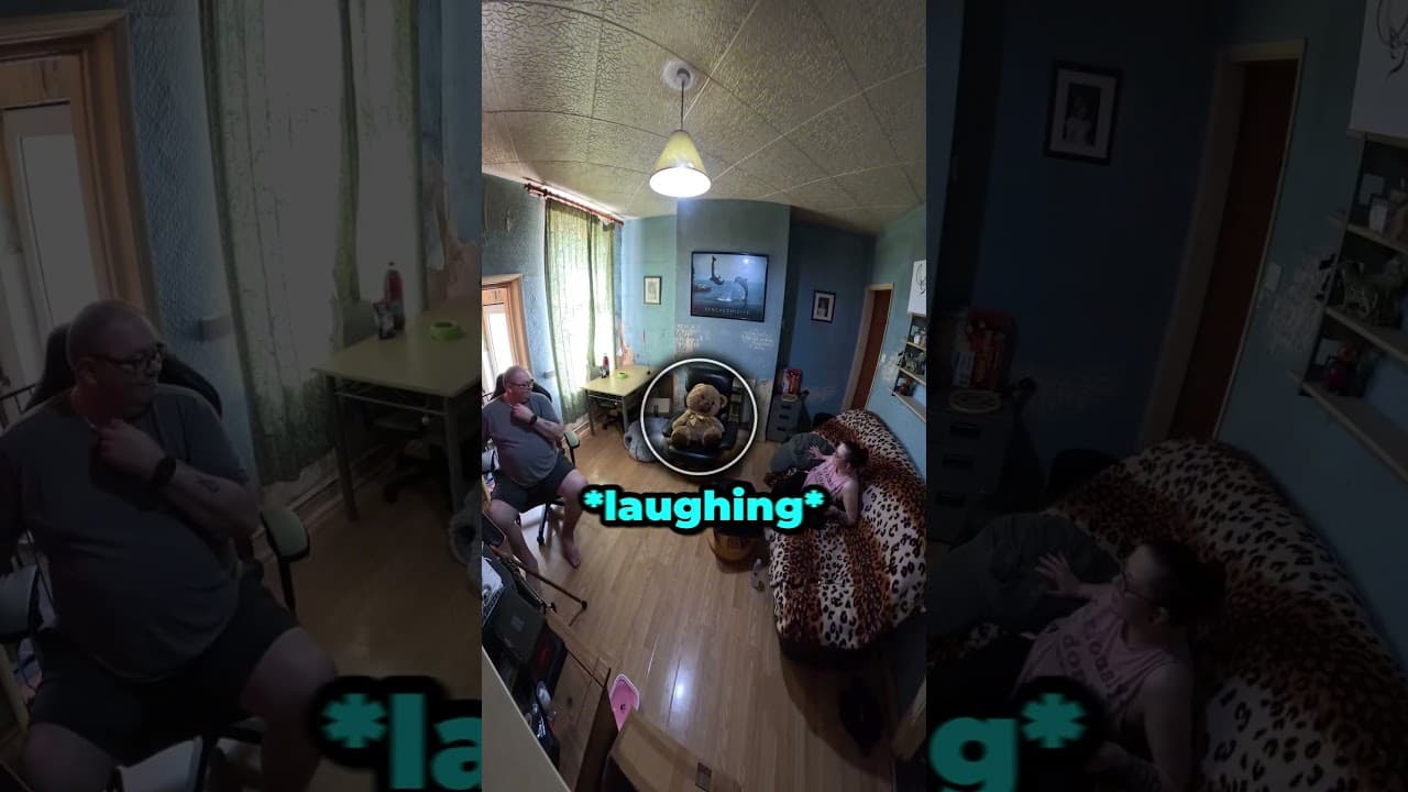 Creepy Toy Bear Captured On Camera