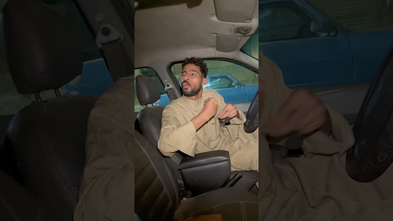 لما ابوك يستلم العربيه منك بعد مكنت خارج بيها😂🚘