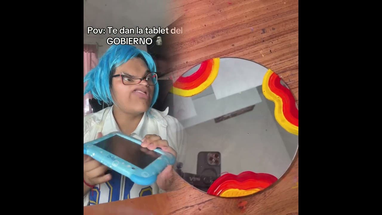 Jajajajajajjajaa como pues 🥴#Viral #parati #lacomadredeazul #fyp #gobierno #tablet #claudiasheinba