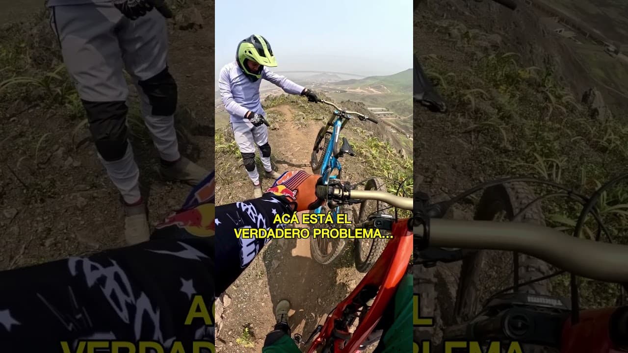 Un ruido en la bici puede ser mortal.. STOP y revisa! #ciclismo #ciclista #mtb #bicicleta #dh