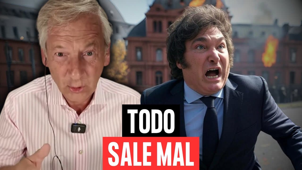 CRISIS EXTREMA en ARGENTINA 💥 | LA POPULARIDAD DE MILEI CAE EN PICADA  📉