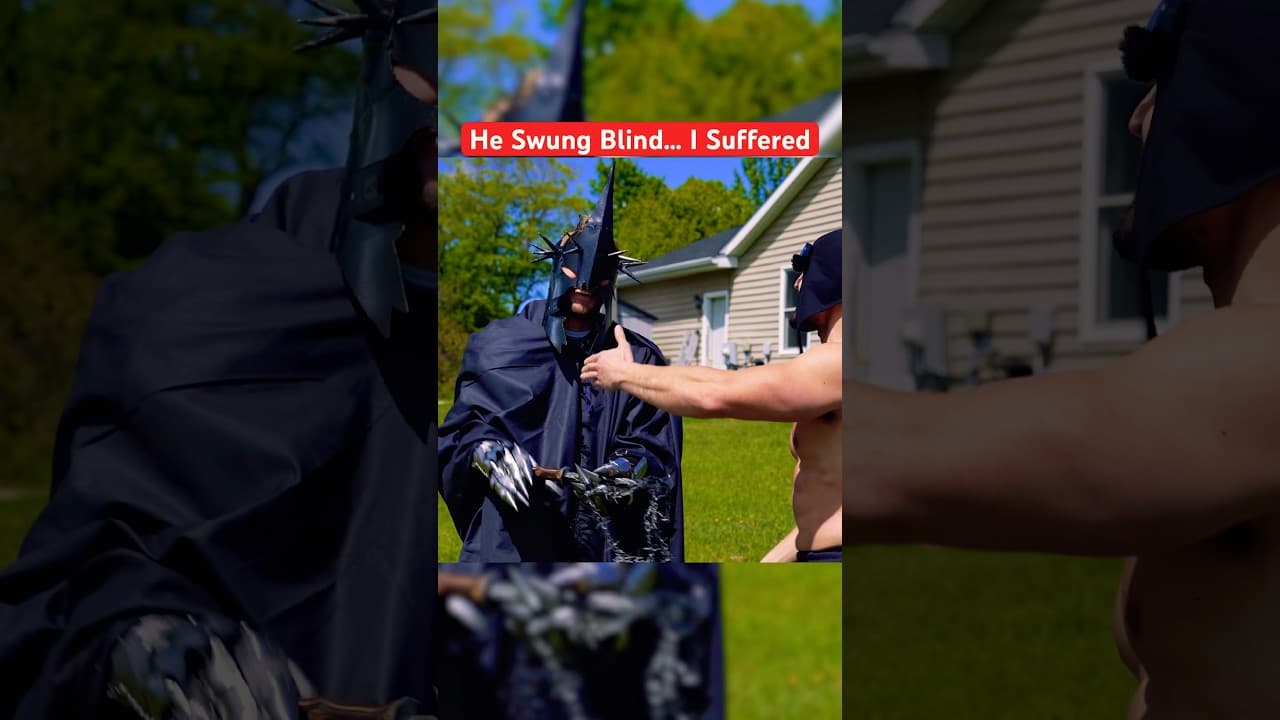 Blind Swing Went Horribly Wrong #shorts #funny #entertainment