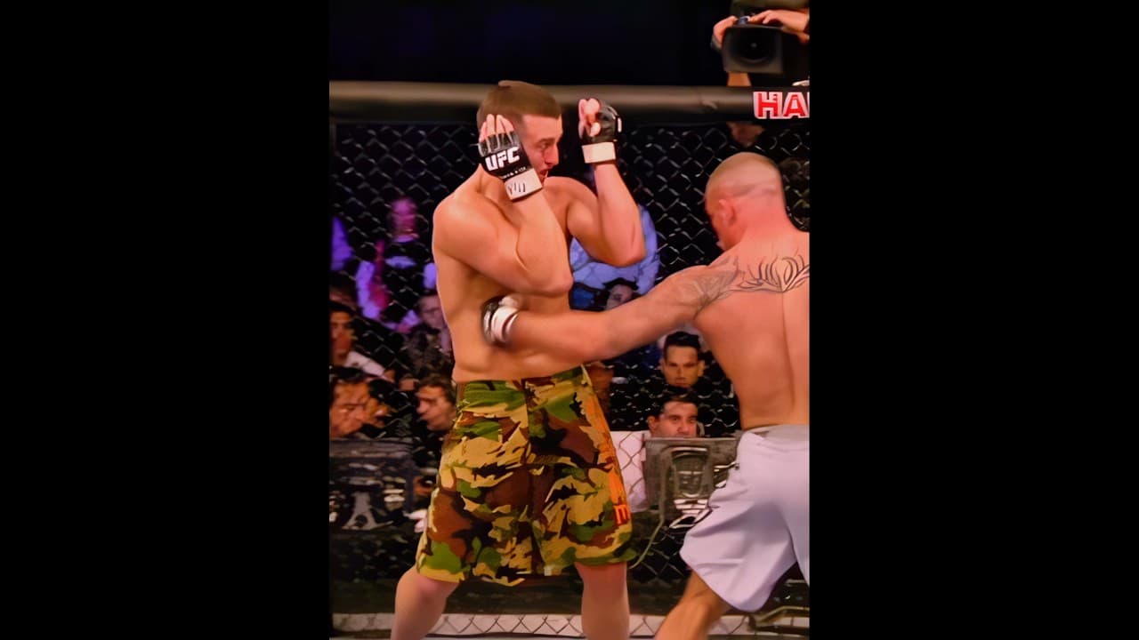 He rose from the ashes #mma