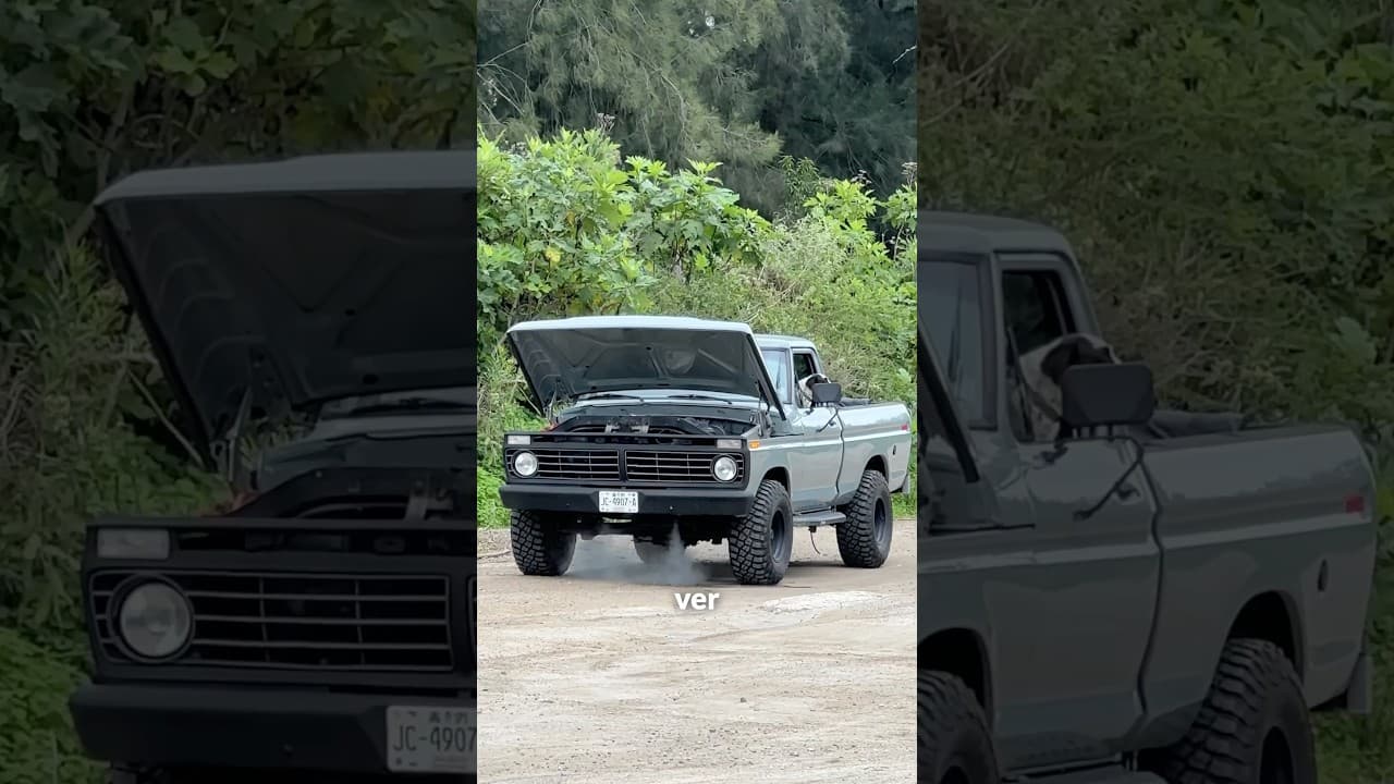 Casi explota mi radiador en la Ford F100. #vlog #pickup #f100 #classic #camioneta