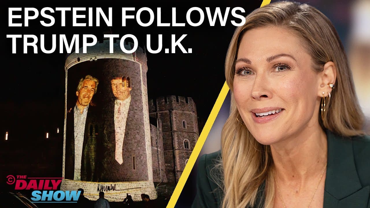 Kash Patel Gets Grilled on Epstein & Trump Lives Out His King Fantasies in the U.K. | The Daily Show