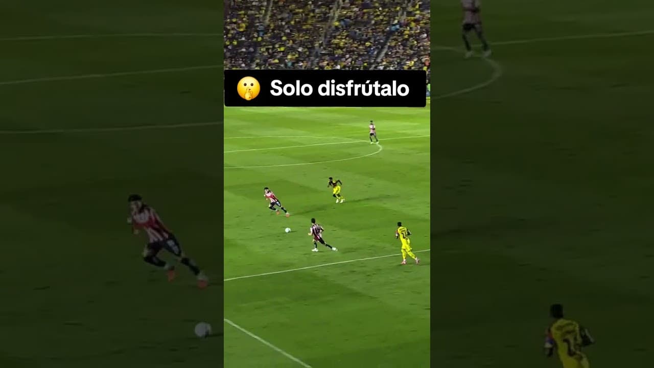UNA OBRA DE ARTE EL GOL DE PIOJO ALVARADO EN EL CLÁSICO 🙌🏻😎🐐 | CHIVAS VS AMERICA | #futbol