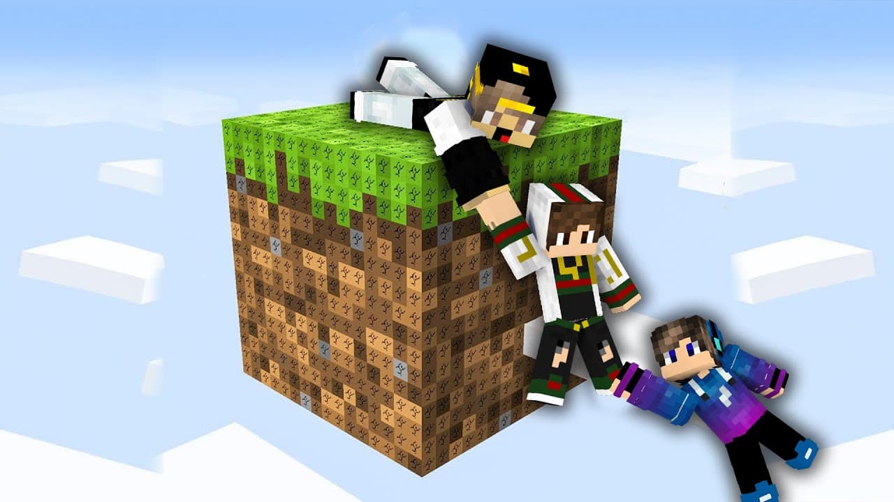 ماين كرافت ولكن البداية انا واصدقائي علي وان بلوك وبداية المشاكل ( اصدقائي ضدي من اول حلقة ) !!!🔥🔥