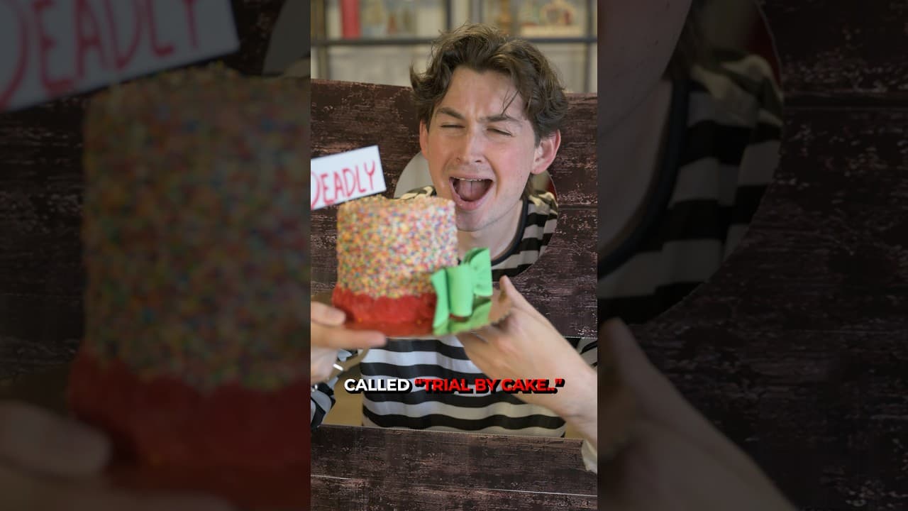 The Weirdest Medieval Punishment in History 🎂