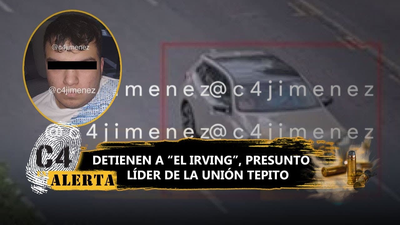 ¡Por un tatuaje! Así identificaron y detuvieron a 'El Irving', presunto líder de La Unión Tepito